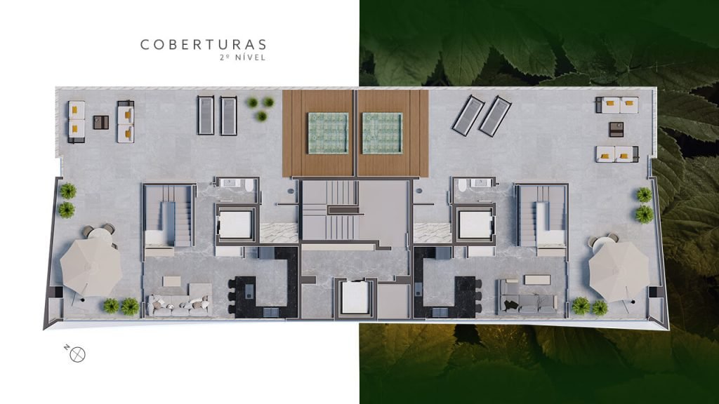Cobertura — 2º nível