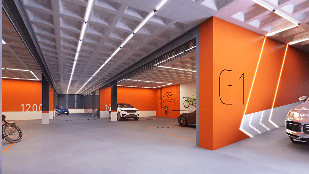 GARAGE LOUNGE COM 6 VAGAS DE GARAGEM