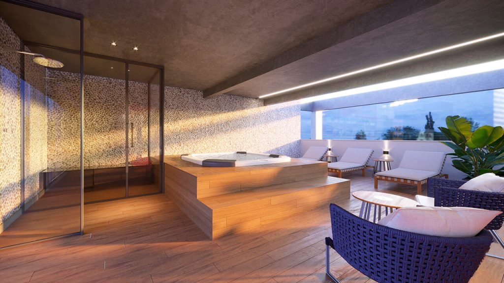 SOLARIUM COM SPA E SAUNA